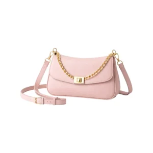 Newbags Discount Inc Pink Chain Strap Shoulder Bag Stylish Mini Purse