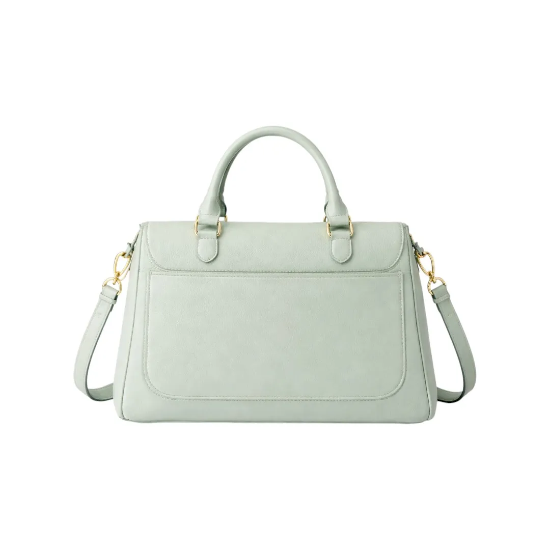 Newbags Discount Inc Chic Mint Green Satchel Crossbody Handbag Style - Image 3